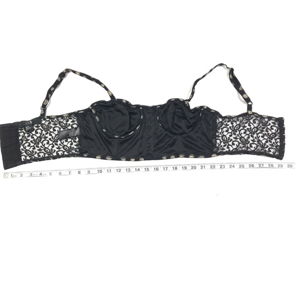 Forever 21 Sunflower Cami Strap Bralett Crop Top M - Picture 5 of 9